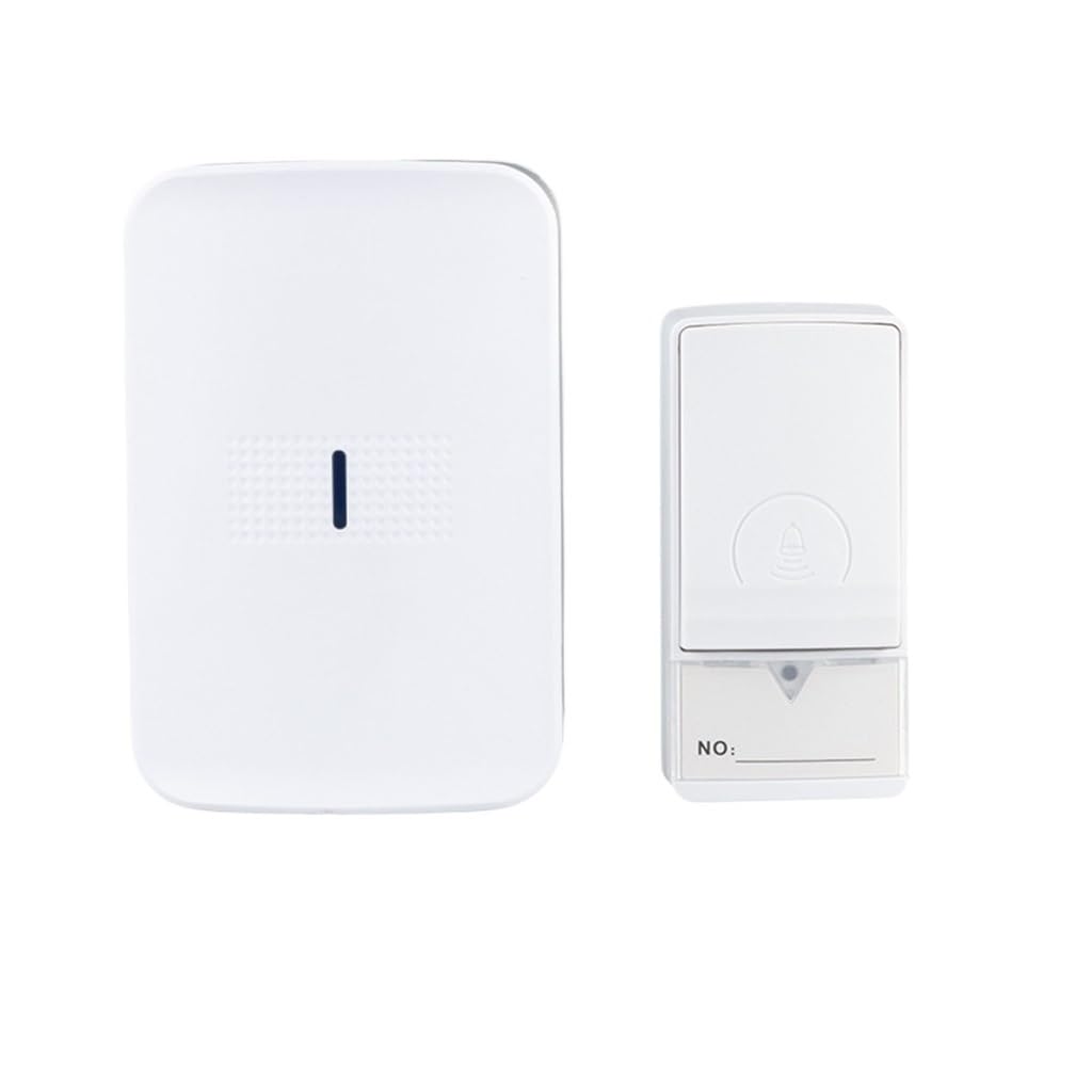 MOBYGKFY Self-generating Doorbell AC Plug-in Model Digital 36 Kinds Of Music Ringer