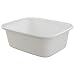 Produktbild Ordate Weiß Plastik Becken Abwaschschüssel Spülwanne Spülschüssel Becken aus Kunststoff Groß, Rechteckig, 42.5cm x 33.1cm x 14.5cm, 1 Packung