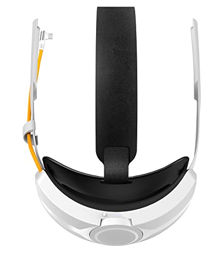 6000 mAh Gurt mit externem Akku für Oculus Quest 2, verstellbar, Ersatzgurt für Quest 2, verbesserte Version – Balancierung des Kopfes in VR Helm Meta - Image 3