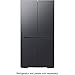 Samsung RAF18DUUMT BESPOKE 4-Door Flex Refrigerator Top Panel in Matte Black Steel