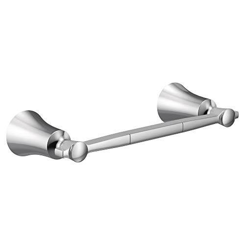 Moen YB0386CH Flara 9-Inch Single Hand Towel Bar, Chrome