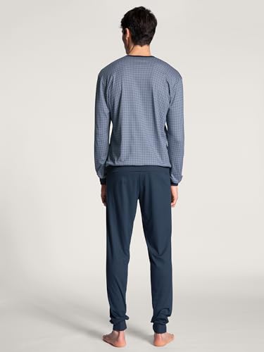 Men's Relax Choice Supima Cotton Pajama Pant Set, 42167, Indigo Mood, S3