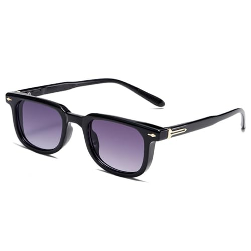 Lunettes de soleil carrées vintage pour terrasses urbaines et escapades
