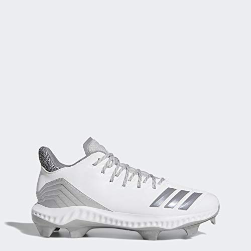 adidas Men's Icon Bounce TPU, White/Grey/Grey, 11.5 M US3