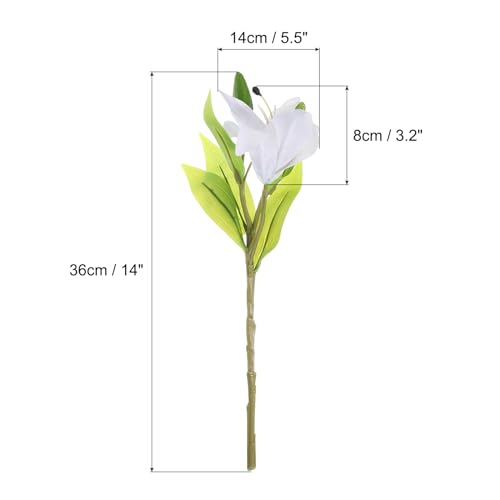 PATIKIL Lily Fake Flowers - Image 2