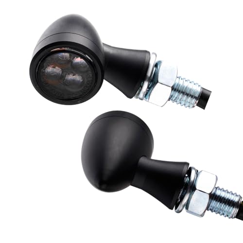 Mini feux arrières LED 3 en 1 étanches avec clignotant Zero noir - 4
