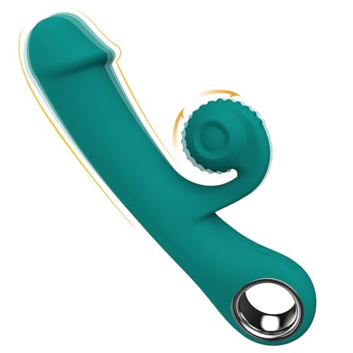 Female Vibrator Adult Sex Toys - C & G Spot Vibrator Women Sex Toys with Unique Moveable 10 Snail & 10 Dildo Vibrating Modes - SHOO BAM Realistic Silicone Dildos Adult Toy for Women and Couples