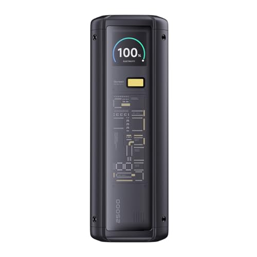 Xiaomi 212W HyperCharge Power Bank 25000mAh, PD 3.1 140W Output, Ultra-Large-Capacity with Colour Display, USB-C Two-Way Fast Charging, for iPhone, Samsung, Xiaomi, MacBook and iPad