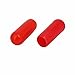 Tool parts 4.5mm Inner Dia Rubber Insulated End Cap Screw Thread Protector Cover Red 100pcs