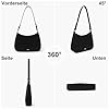 TIAASTAP Handtasche Damen klein Hobo Bag Elegant Umhängetasche Y2K Shoulder Bag for Women PU Leder Schultertasche Damen Klein Handtaschen mit Reißverschluss Coole Sachen für Teenager Mädchen #2