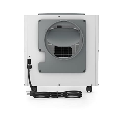 Image of AprilAire E130C Pro 130-Pint Whole-House Dehumidifier with Castors, Energy Star Certified, Commercial-Grade for Basement, Crawlspace, or Whole House up to 7,200 sq. ft.