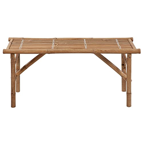 Banc de jardin pliable avec coussin confortable pour balcon et parc - 6