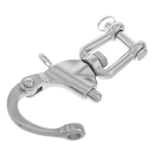 Mikikit Moschettone Girevole Inossidabile Sgancio Rapido Multifunzionale Per e Industriale Gancio Resistente Per Attività e