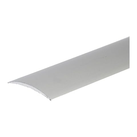 SELF-Adhesive ANODISED Aluminium Door Floor BAR Edge Trim Threshold  930mm x 40mm A13 Silver Cover