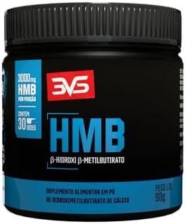 3VS Nutrition HMB 3000mg por Porção - Beta-Hidroxi Beta-Metilbuti...