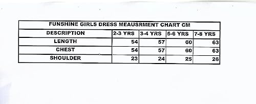 Image of Funshine Girls Spring Summer Casual Dress for Kids | Soft Breathable Comfortable Everyday Wear for Play School Outings Birthday Parties & Family Occasions | Stylish Lightweight Trendy Outfit