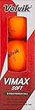 Volvik unisex adult Multi Golf Ball, Orange, Dozen US