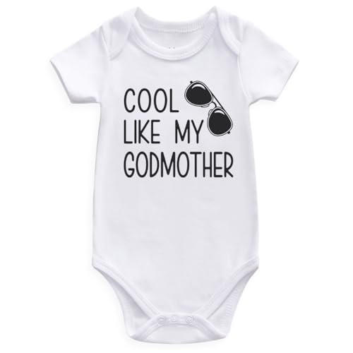 Cool like my Godmother baby clothes godson goddaughter present from godparent infant Outfits white 3-6 months