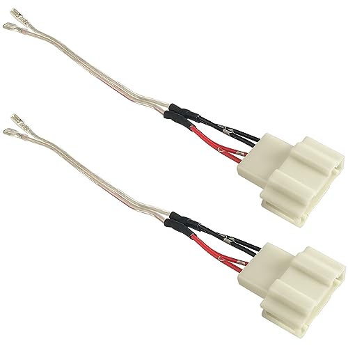 Image of Car Door Speaker Wiring Harness Replacement for Volkswagen VW 2009-2018 Ti guan, 1999-2019 Golf, 1999-2016 Jetta, 1999-2019 Beetle, 1999-2019 Passat Speaker Wire Adapter Connector Plug, 2PCS
