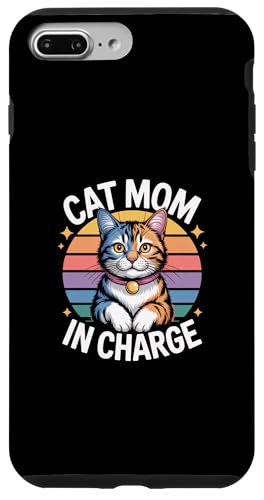 Cat Mom In Charge �X�}�z�P�[�X iPhone 7 Plus/8 Plus �p