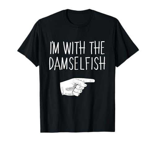 I'm With The Damselfish Halloween Costume Party Matching T-Shirt
