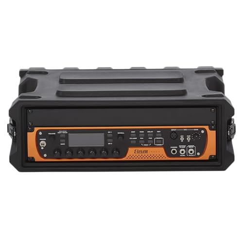 Gator Cases Pro Series geformter 3U Rack Case mit flacher 13 Tiefe; (G-PRO-3U-13), schwarz