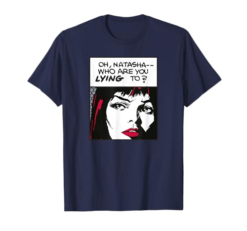 T-shirt Black Widow Marvel col indéformable coton doux fini les imprimés qui craquellent