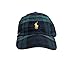 Produktbild POLO RALPH LAUREN Baseballkappe für Herren, bestickt, Chino, mit Lederband (Grün Plaid (Gold Pony, Einheitsgröße)), Grünes Karomuster (goldfarbenes Pony), Einheitsgröße