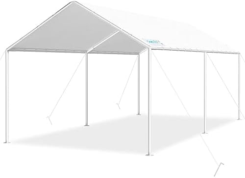 Quictent 10'X20' Heavy Duty Carport Car Canopy Party Tent Boat Shelter