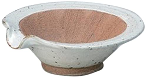 Set of 10, Mortar, Powdered Flower Shape, 2.2 x 2.4 inches (17 x 16.5 x 6 cm), Earth, Restaurant, Ryokan, Japanese Tableware, Restaurant, Commercial Use, Tableware, Tableware