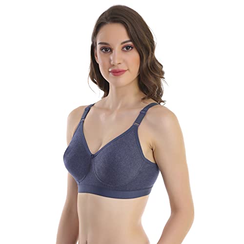 Image of Extra Comfort Non Padded Non Wire Bra for Everyday Combo Pack of 3