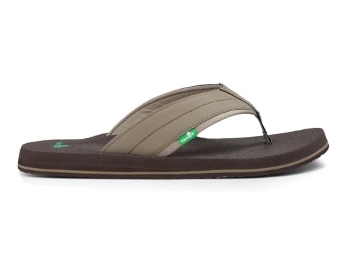 Image of Sanuk Beer Cozy IV Mens Flip Flops - Memory Foam Beach Sandals