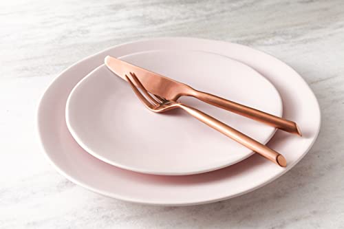 Fortessa Vitraluxe Dinnerware Heirloom Bread & Butter Plate, 6.25-Inch, Set Of 4, Blush #TOP1