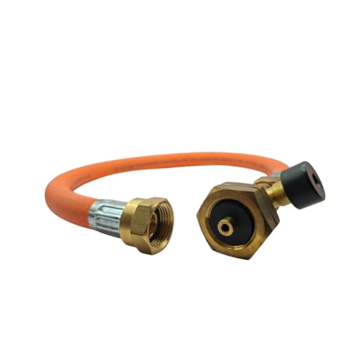 DN Autogas Parts Tuyau flexible GPL/propane EFV 450 mm – G5 à W21,8 Tuyau de gaz haute pression pour caravanes, autocaravane et camping-cars