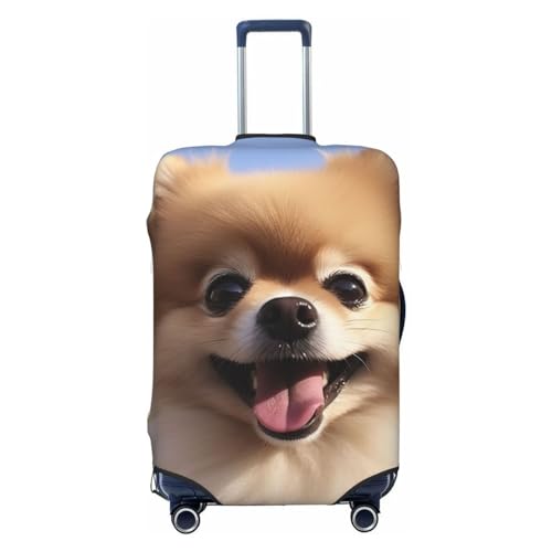 DWVTSLH Happy pomeranian X[cP[XJo[ TsaFς XpfbNXeX[cP[XJo[veN^[ \ h~ gxobOJo[ 18~32C`̉וɑΉ, ubN, 2XL
