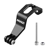 【MATÉRIEL】: Fabriqué en alliage d'aluminium, ce support de caméra à vélo est construit pour résister aux intempéries et résister à l'usure, ce qui le rend adapté à divers terrains