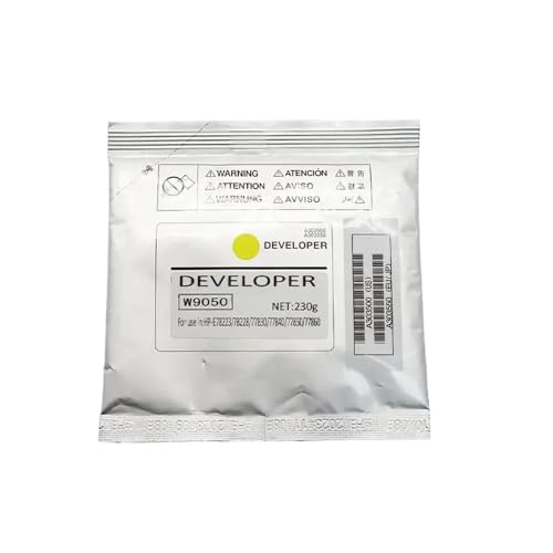 Développeur W9050 compatible E87640 E87650 E87660 sachet 230g jaune