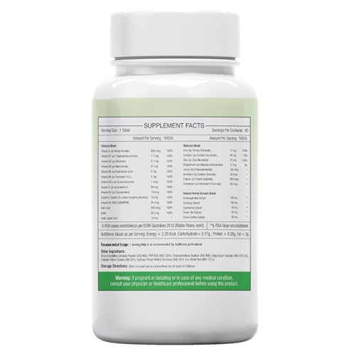 Image of Alpspure Nutra Combo -Daily Multivitamin 60 Tablets & Omega 3 Fish Oil 1000mg 60 Softgels (EPA & DHA), Supports Healthy Heart & Joints |Complete Health Booster Multivitamin with Minerals