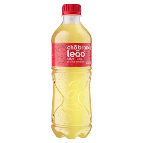Chá Branco com Lichia Zero Leão 450ml
