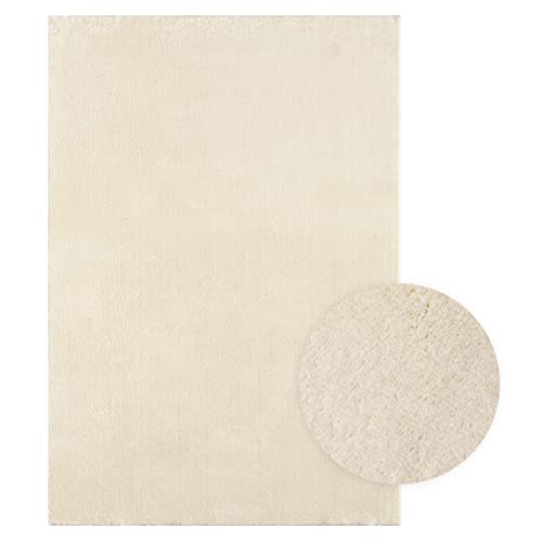 Tapis Moderne Relax Beige Antidérapant Lavable - the carpet