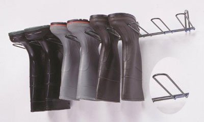 pvc boot rack