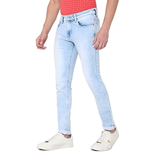 Image of Spykar Men's Super Skinny Fit Jeans