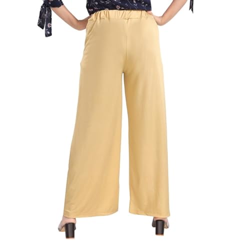 Image of DREAM & DZIRE Shimmer Palazzo for Women in Plus and Small Size.