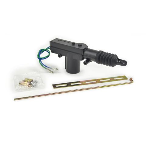 Actuador de puerta de coche universal 12V con mecanismo de 2 cables 3