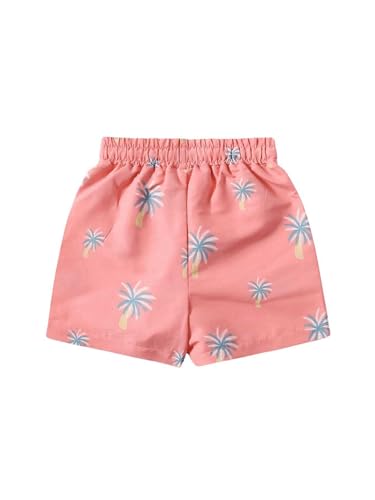 Verdusa Boy's Elastic Waist Swim Trunk Swimwear Beach Shorts2