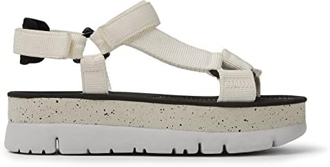 Camper Women's Fashion Sandal, White Natural, 10 | Image 1