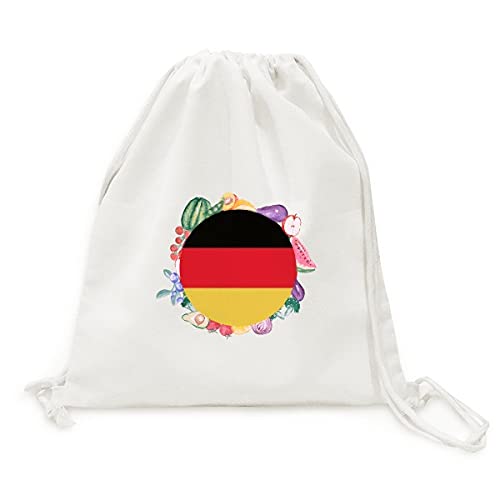 Sac de fruits et légumes pliable Allemagne en tissu résistant avec sangle large