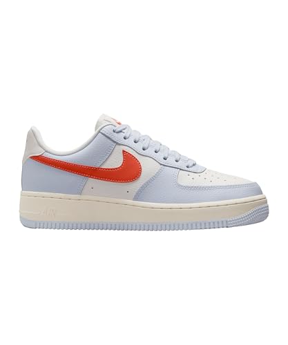 Nike HV0843-085 Wmns Air Force 1 '07 Donna, Football Grey/Vintage Coral-Pale Ivory EU 36.5