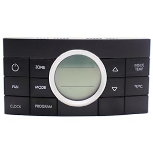 Multi-Zone Thermostat 10 Button Comfort Control Center Replacement for Dometic Air Conditoner Series 579,595,600,6308,520,6218xx，457915 and More. CCC2 3314082.000