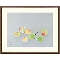 Amazon.co.jp: JHA 絵画 アート額絵 日本の名画 小林古径「三宝柑